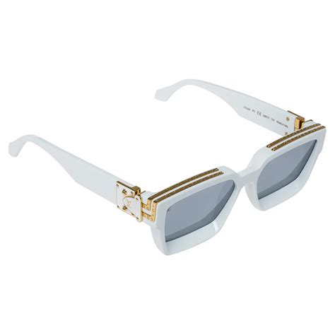 louis vuitton millionaire sunglasses white.